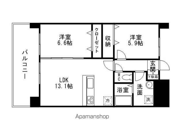 ARAI EASTの間取り写真