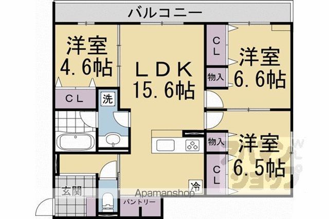 靜古苑 THE VERT 本館の間取り写真