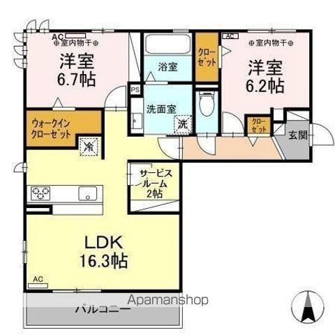 アンダー フォレスト ANNEXの間取り写真