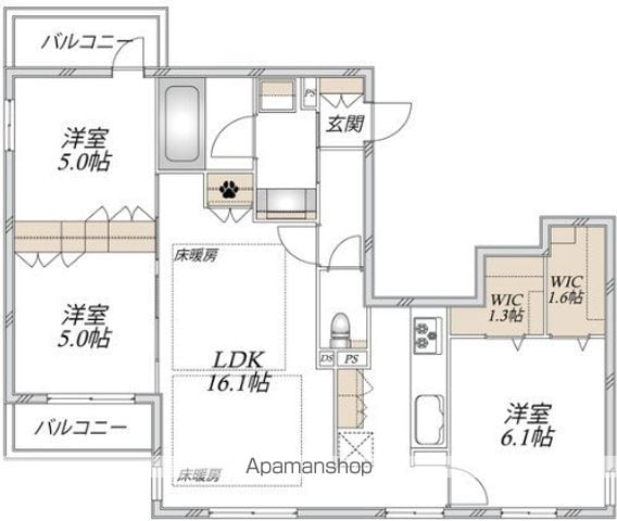 RAMPARTの間取り写真