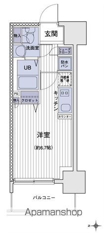 エスティメゾン大島の間取り