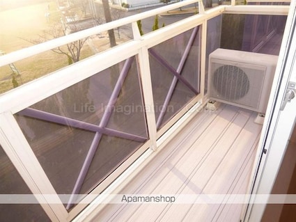 ＴＷＩＮＯＡＫＳ[2LDK/59.62m2]のバルコニー