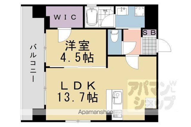 ベラジオ雅び京都河原町の間取り写真