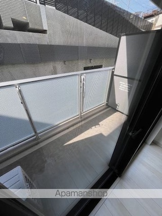 東京都文京区関口３丁目[1K/25.44m2]のバルコニー