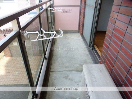 ミラージュ大津京[1K/25m2]のバルコニー