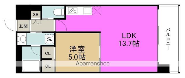 プレジオ御幣島ASIANの間取り写真