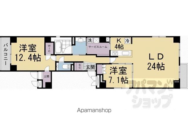 SCHONER WOHNENの間取り写真