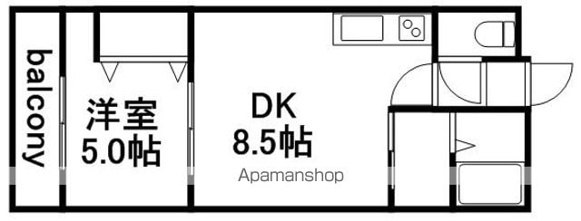 プロムコートの間取り写真