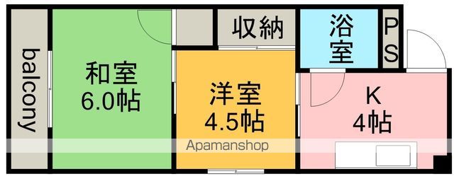 リバーサイドゆうの間取り写真