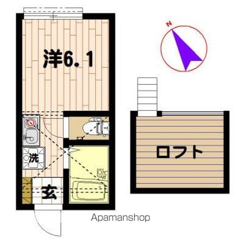 ＰＡＲＫＨＩＬＬＳ大倉山の間取り