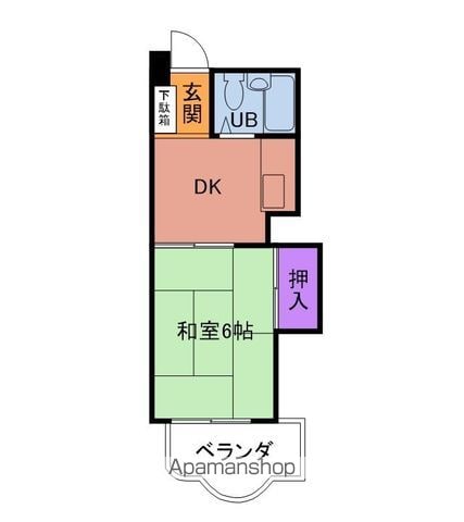 プレアール千代ヶ崎の間取り写真
