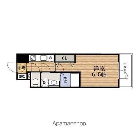 ESLEAD RESIDENCE大阪難波の間取り写真