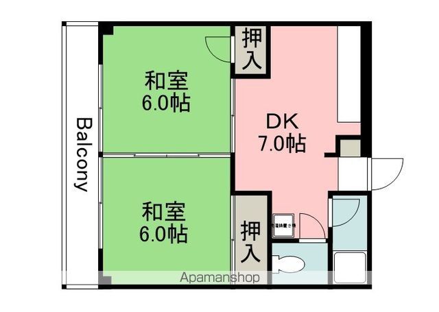 ラヴェール西川口の間取り写真