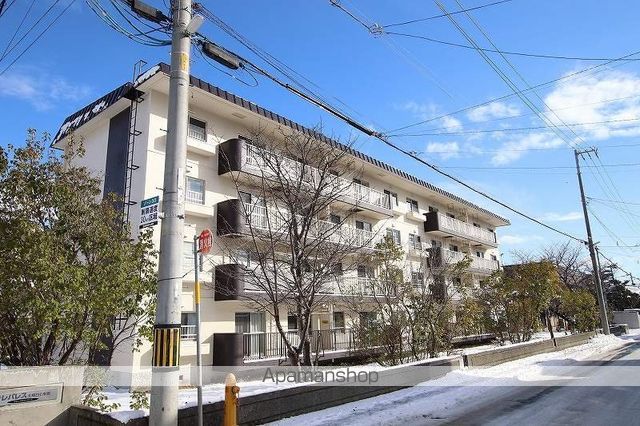 テレパレス北郷白石駅前1号棟の外観写真