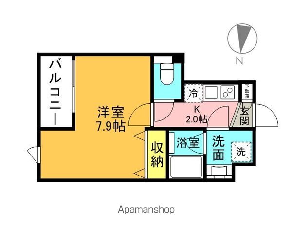 アリシアコート多摩川の間取り写真