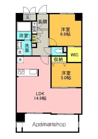 BRAVE COURT 香里園の間取り写真