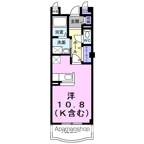 ココルーナの間取り写真