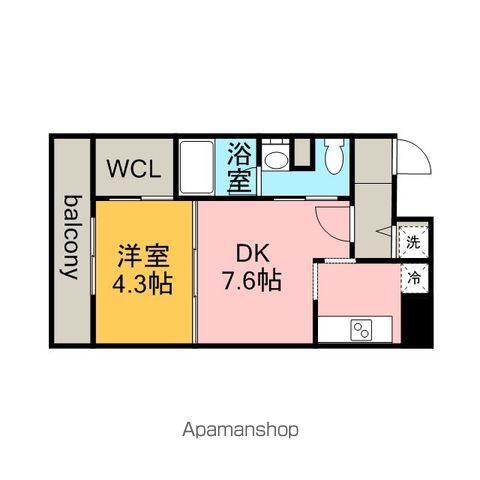KDX千早レジデンスの間取り写真