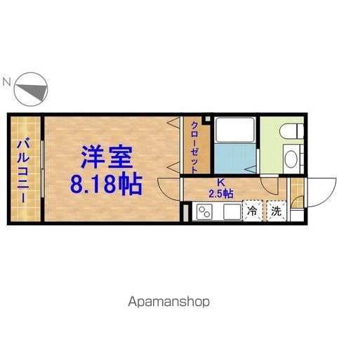 AJ蘇我WESTIの間取り写真
