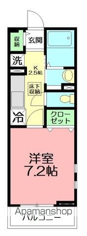 タンブル フィーユの間取り写真