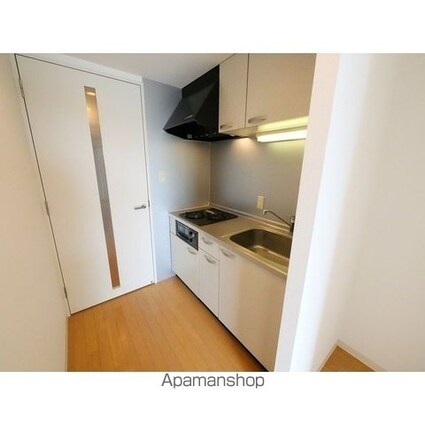 東京都新宿区新宿１丁目[1R/26.14m2]のキッチン