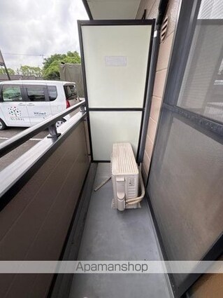 エム・ビューラー　Ｂ[1K/22.65m2]のバルコニー