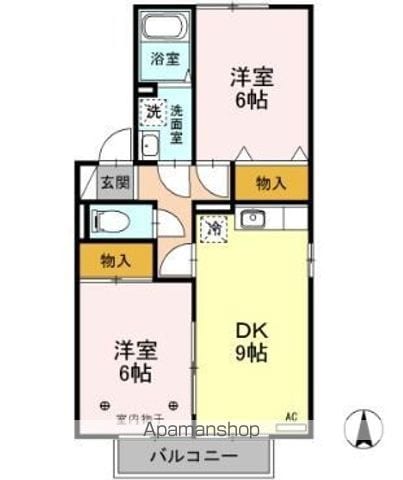 御料所ガーデン DEの間取り写真