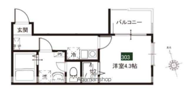 CELLHILLS大宮EASTの間取り写真