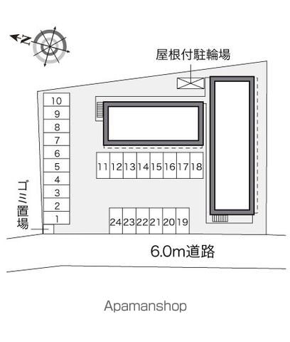 レオパレスサン　ヒルズ 208 ｜ 千葉県成田市三里塚光ケ丘1-1427（賃貸アパート1K・2階・26.49㎡） その21