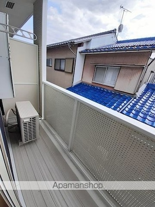 ＤｅａｒＣｏｕｒｔⅡ[1K/30.43m2]のバルコニー