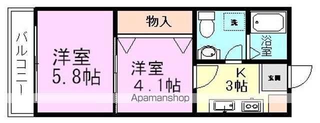 フェリーチェの間取り写真