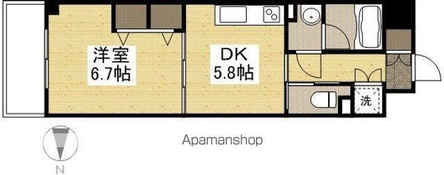 アルファレガロ西古松の間取り写真