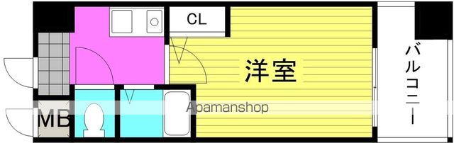 HOPE CITY天神橋の間取り写真