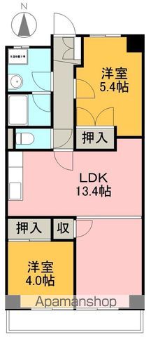 高須スカイハイツの間取り写真