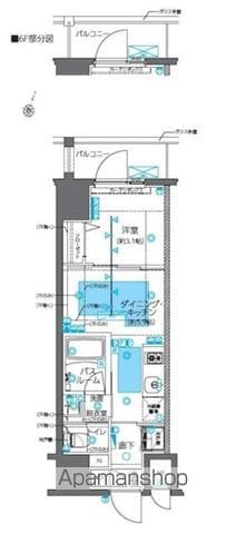 ZOOM神田の間取り写真