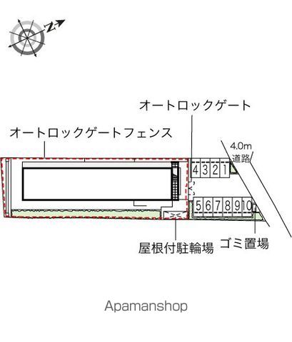 レオパレス松風ハイツ 104 ｜ 千葉県船橋市前原西２丁目40-1（賃貸アパート1K・1階・22.35㎡） その13