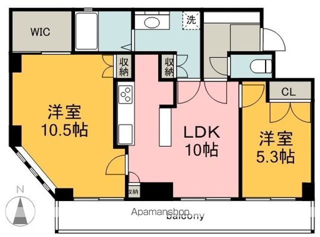 ジェイシティ八丁堀の間取り写真