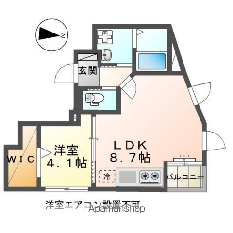 同じ建物の物件間取り写真 - ID:213112219448