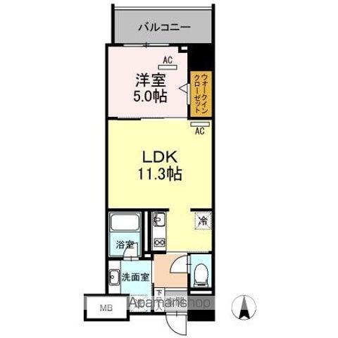 ダイワシティー中村公園の間取り写真