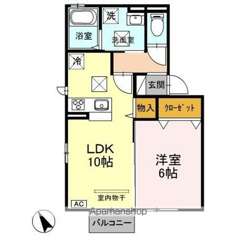 ＧＲＡＣＥ　ＣＯＵＲＴの間取り