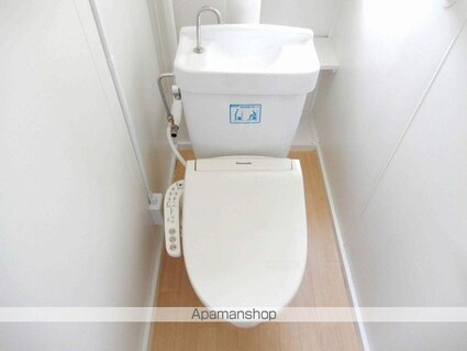 ビレッジハウス楠Ⅱ１号棟[2LDK/53.08m2]のトイレ