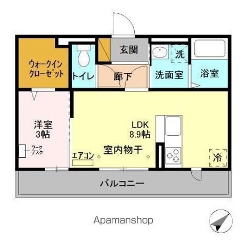 HANABUSA IVの間取り写真
