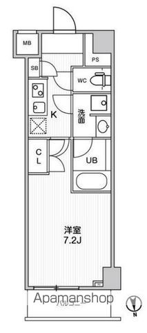 THE RESIDENCE神楽坂IIの間取り写真