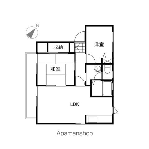 ビューヒルズ若野 A棟の間取り写真