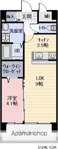 サミット栗田中央の間取り写真