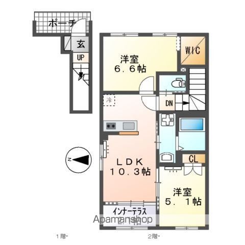 メゾン　シルフィードの間取り