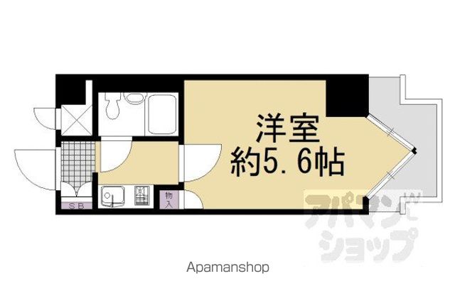 ライオンズマンション京都三条第2の間取り写真