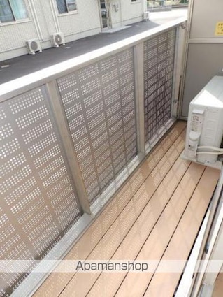 シャインポート屋島　Ｇ・Ｈ棟[2DK/50.42m2]のバルコニー