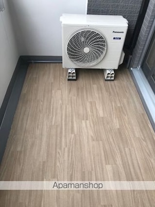 メイクスデザイン入谷アジールコート[1K/26.4m2]のバルコニー