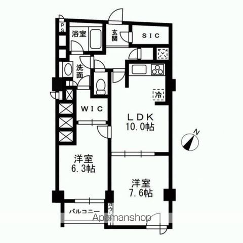 【アーバンパーク代官山Ｉアーバンパーク代官山ＩＩの間取り】